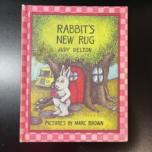 Vintage 1979 “Rabbit’s New Rug” by Judy Delton (Hardcover)